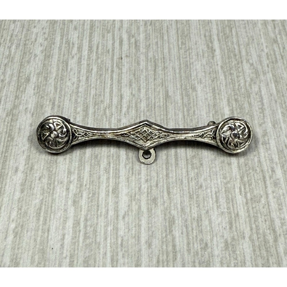 RARE Vintage 1954 J.MCo Dublin Ireland Sterling Silver Pin Brooch for Medal Fobs